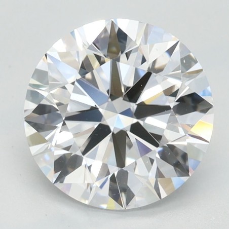 Diament laboratoryjny bezbarwny szlif okrągły, 2.18ct, VVS1, D, IGI LG701502591